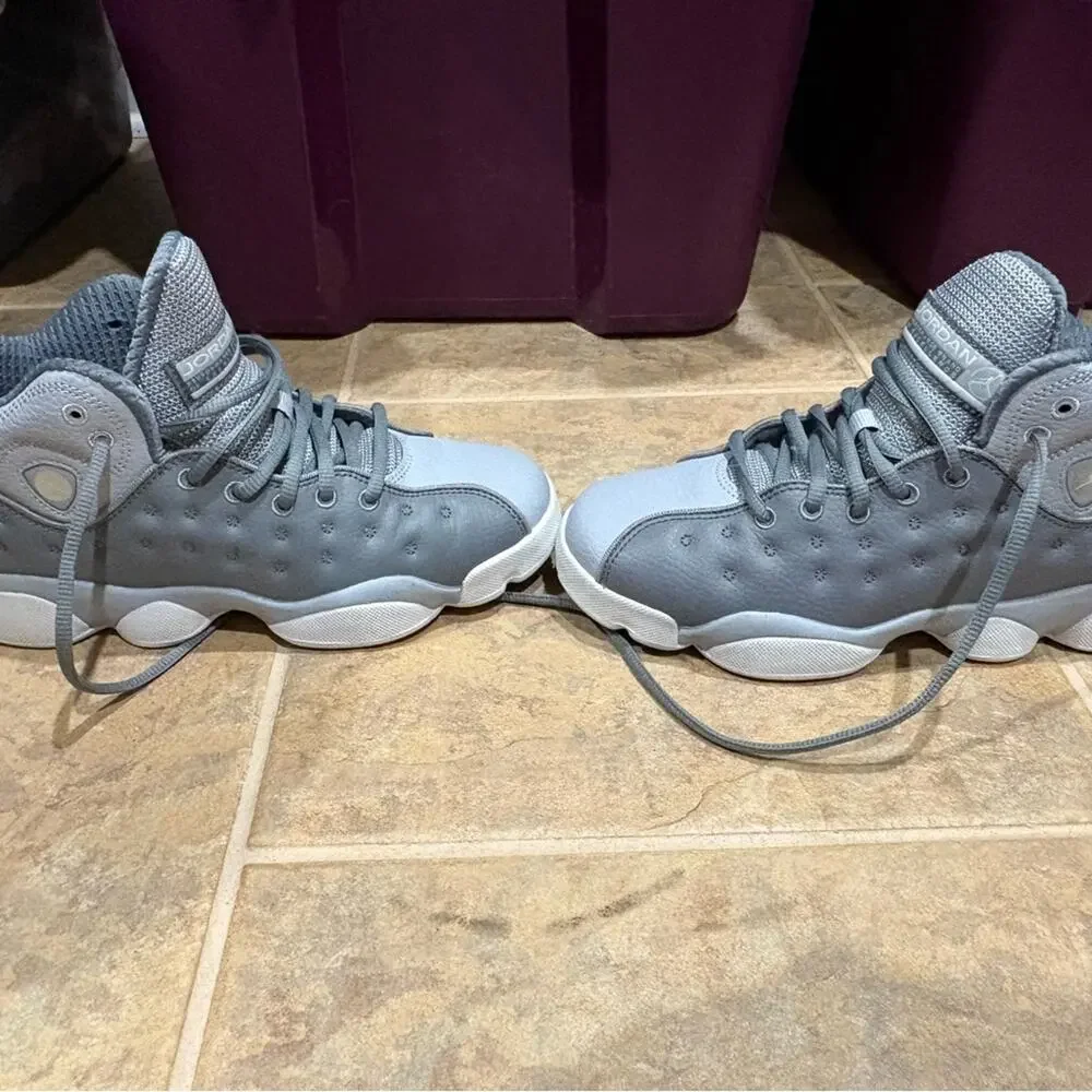 Jordan Kids Gray Sneakers